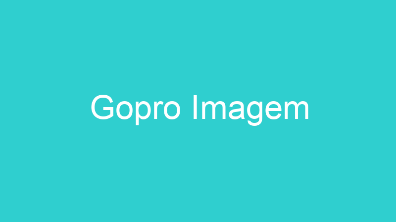Gopro Imagem