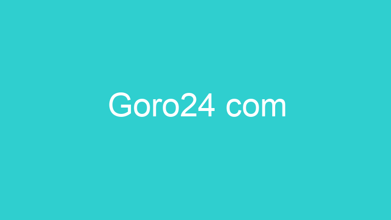 Goro24 com