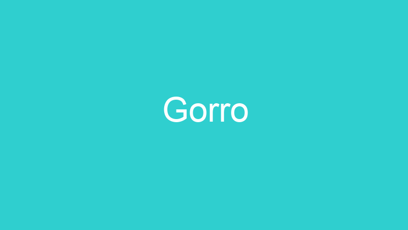 Gorro