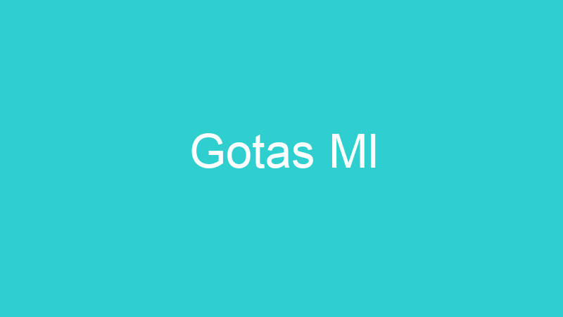 Gotas Ml