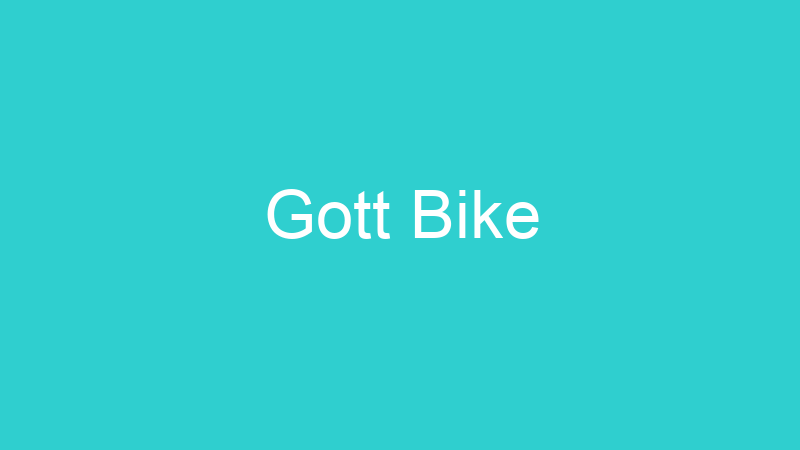 Gott Bike