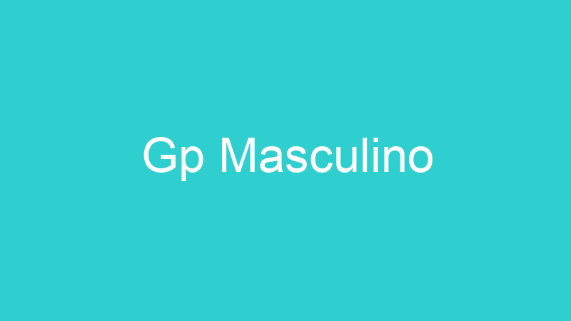 Gp Masculino