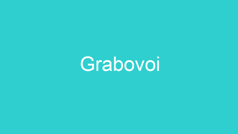 Grabovoi
