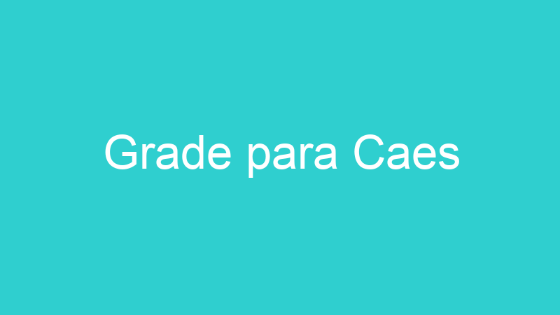 Grade para Caes