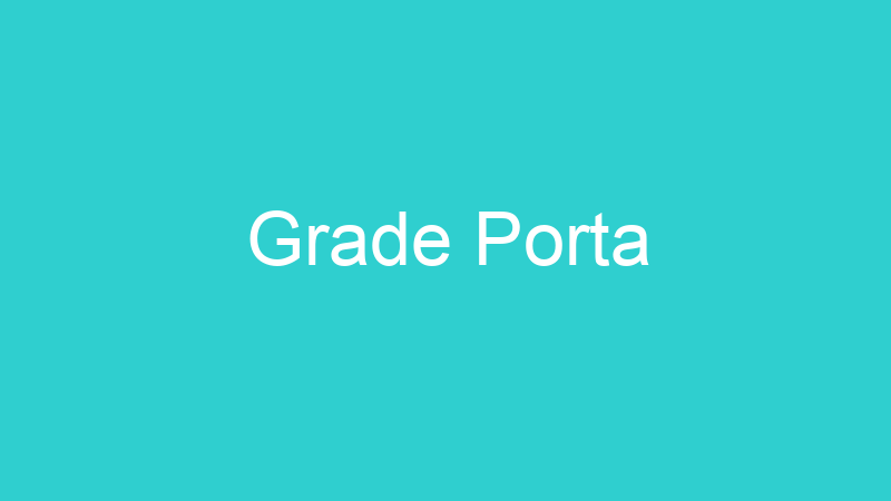 Grade Porta