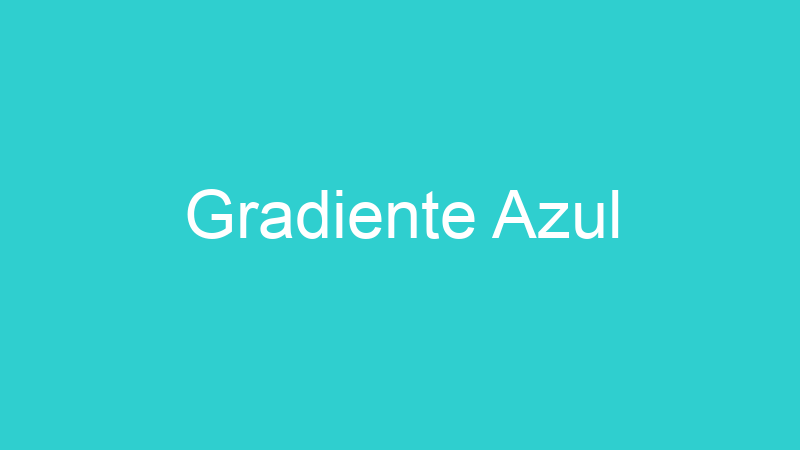 Gradiente Azul