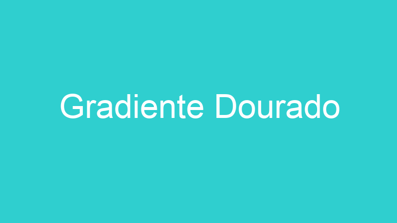 Gradiente Dourado