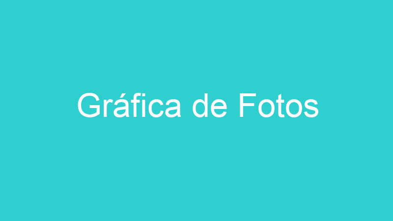 Gráfica de Fotos