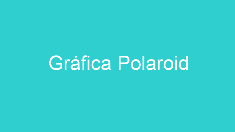 Gráfica Polaroid