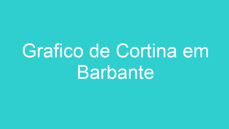 Grafico de Cortina em Barbante