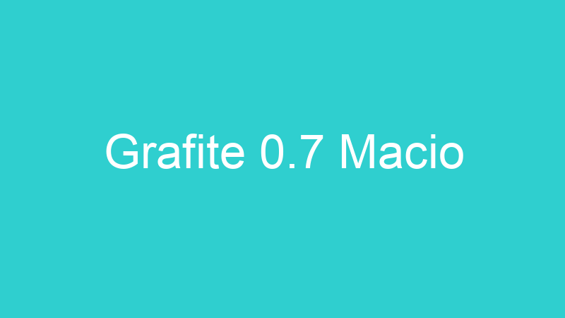 Grafite 0.7 Macio
