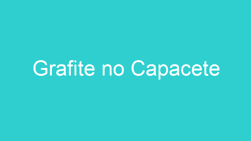 Grafite no Capacete