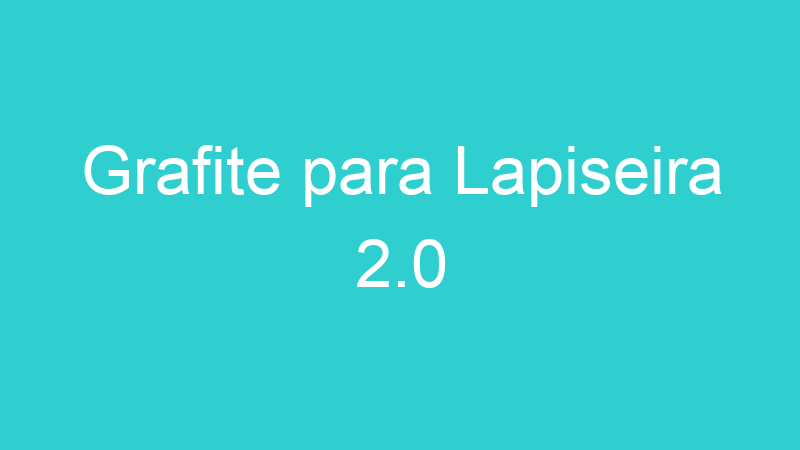Grafite para Lapiseira 2.0