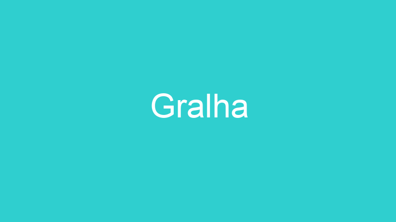 Gralha