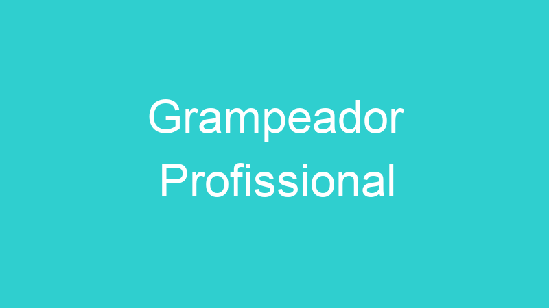 Grampeador Profissional