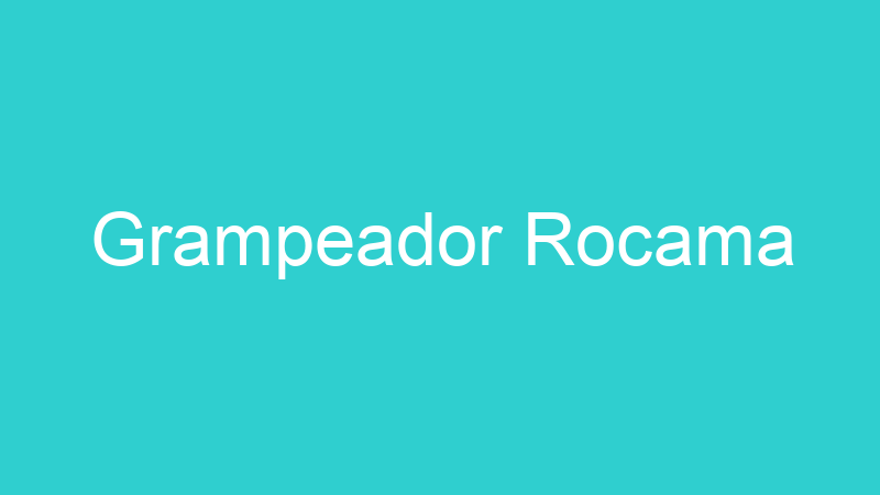 Grampeador Rocama