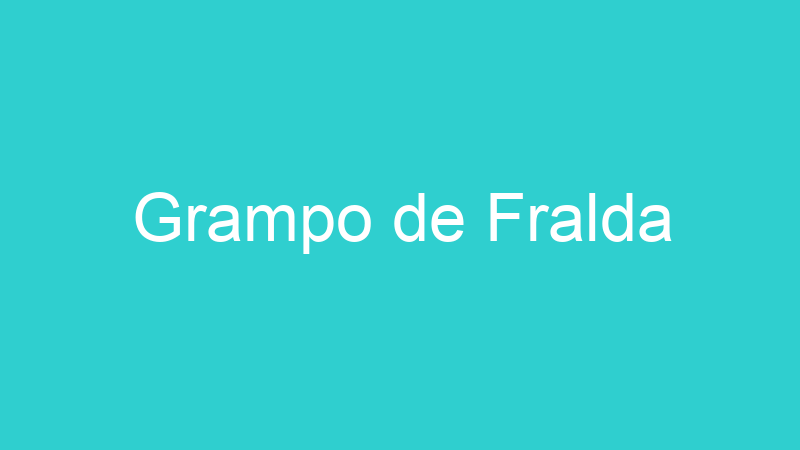 Grampo de Fralda