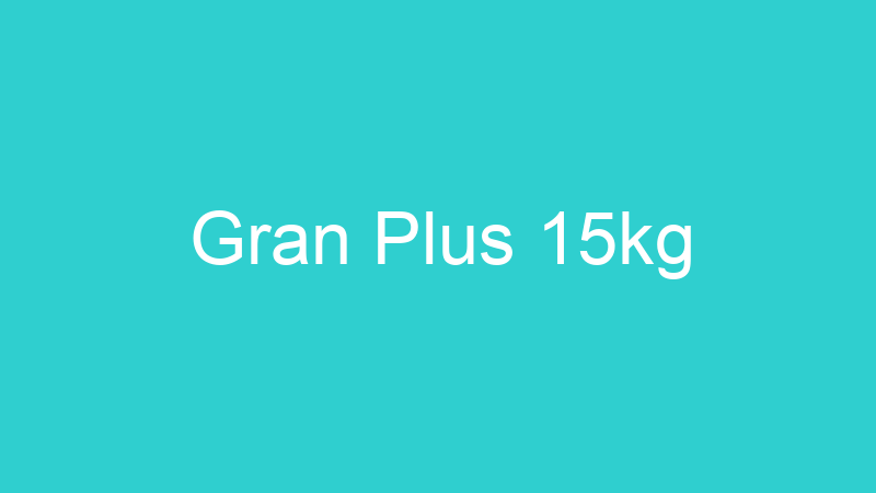 Gran Plus 15kg