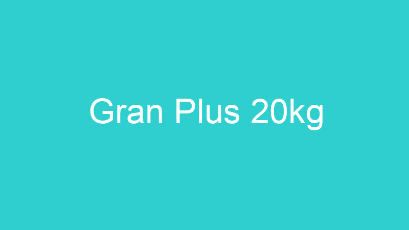 Gran Plus 20kg