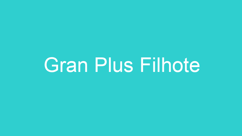 Gran Plus Filhote