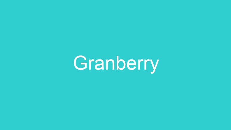 Granberry
