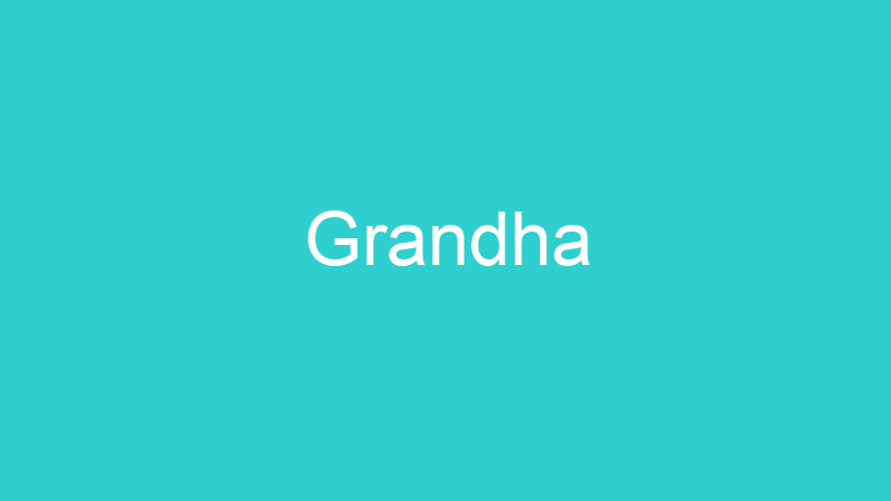 Grandha