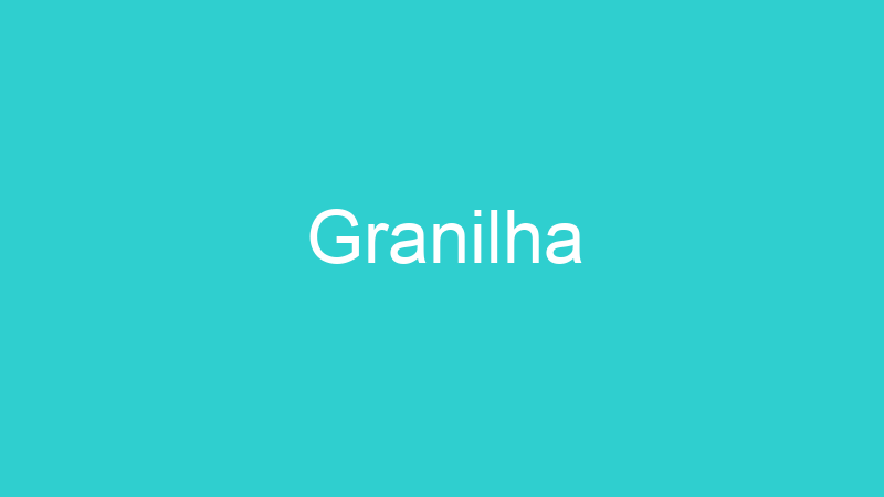 Granilha
