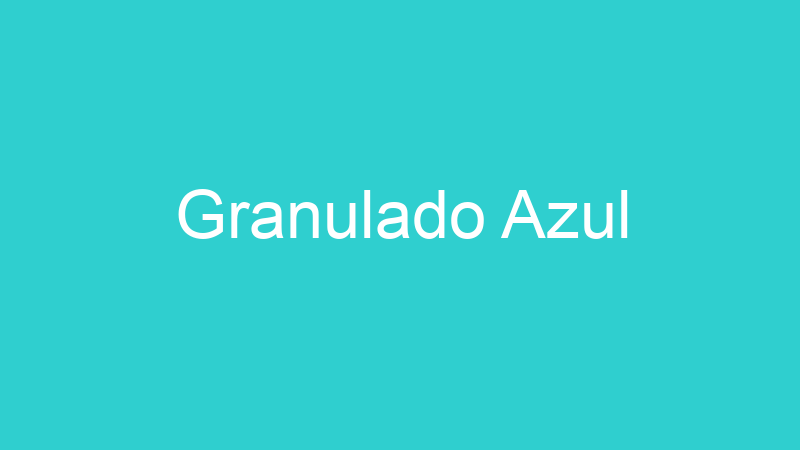 Granulado Azul