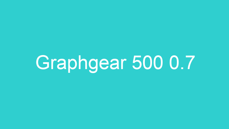 Graphgear 500 0.7
