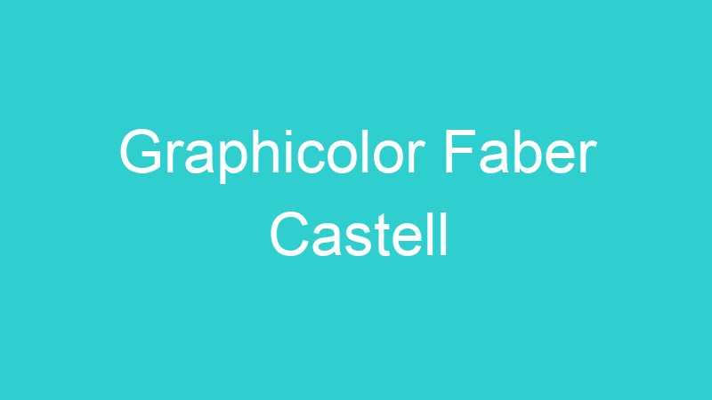 Graphicolor Faber Castell
