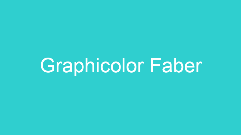 Graphicolor Faber