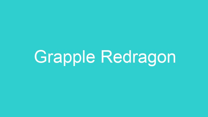 Grapple Redragon