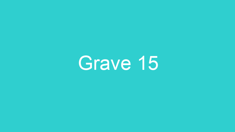 Grave 15