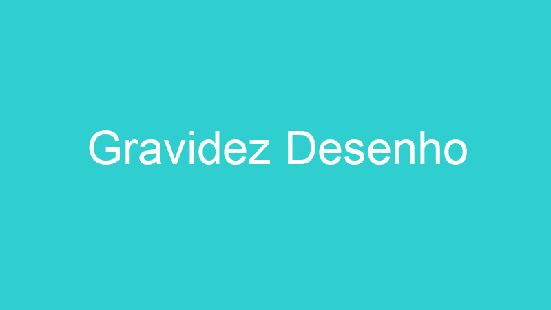 Gravidez Desenho