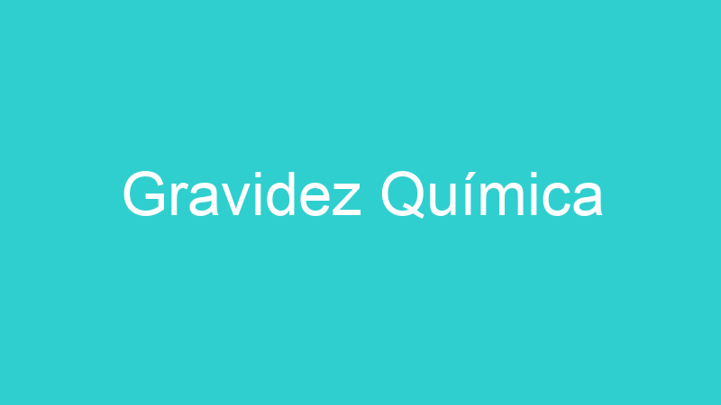 Gravidez Química