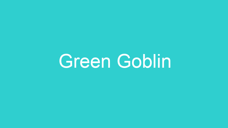 Green Goblin