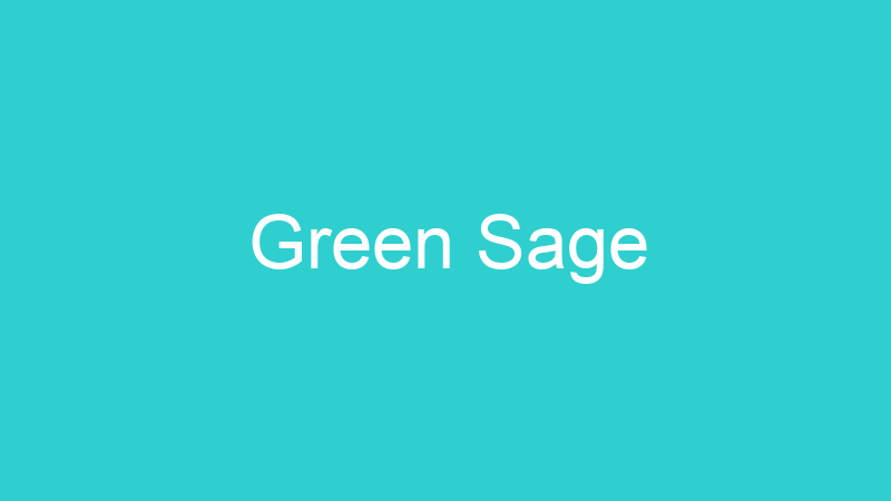 Green Sage