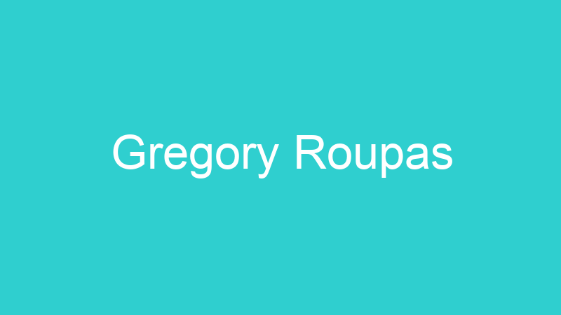Gregory Roupas