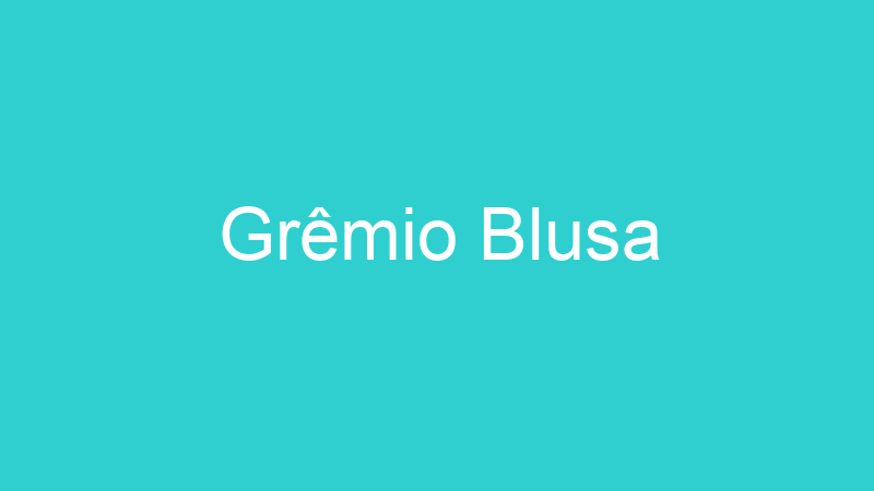 Grêmio Blusa