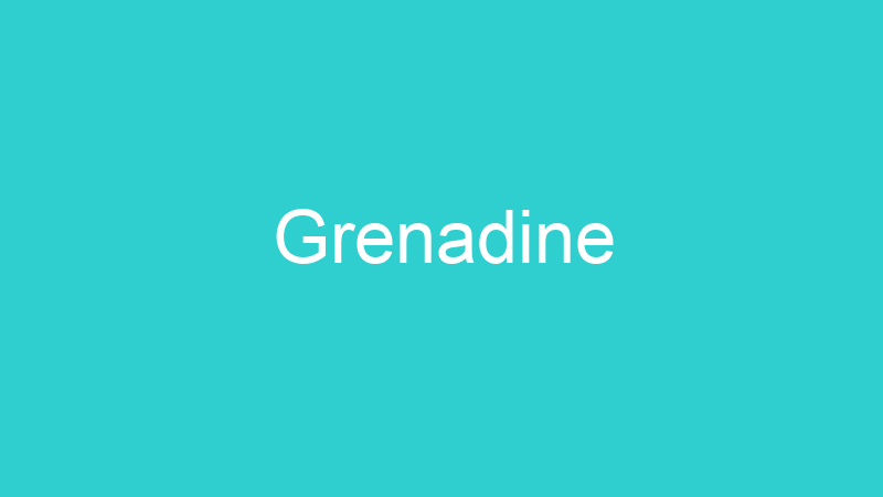 Grenadine