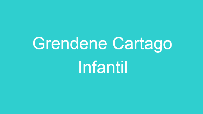 Grendene Cartago Infantil