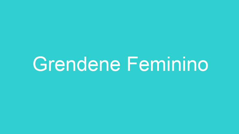 Grendene Feminino