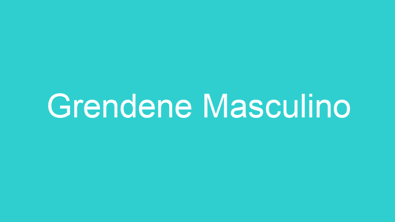 Grendene Masculino