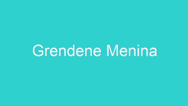 Grendene Menina