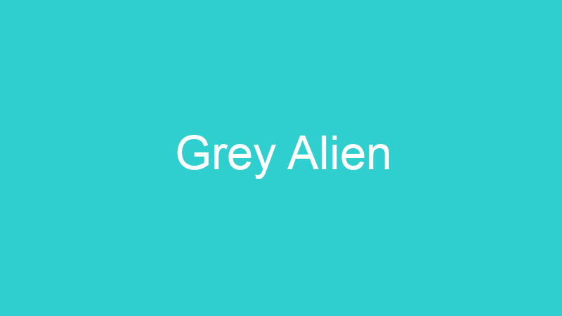 Grey Alien