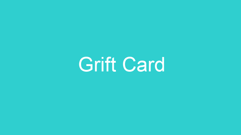 Grift Card