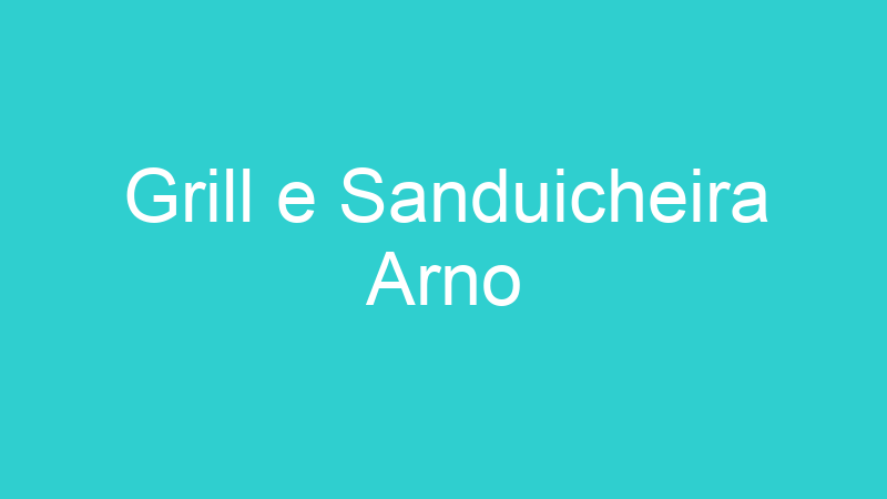 Grill e Sanduicheira Arno