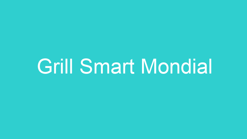 Grill Smart Mondial