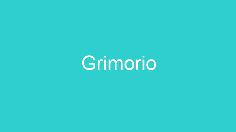 Grimorio