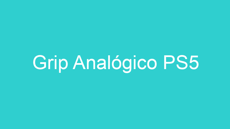 Grip Analógico PS5